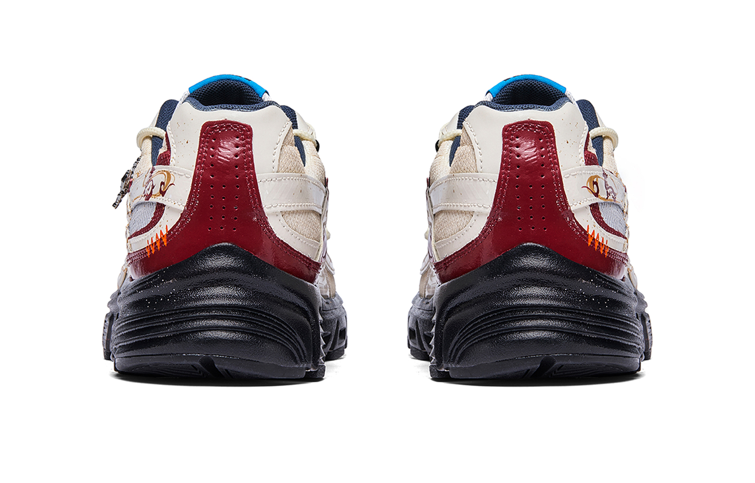 Nike Initiator Abrasion Resistant низкие кроссовки для бега мужские beige red — фото 4