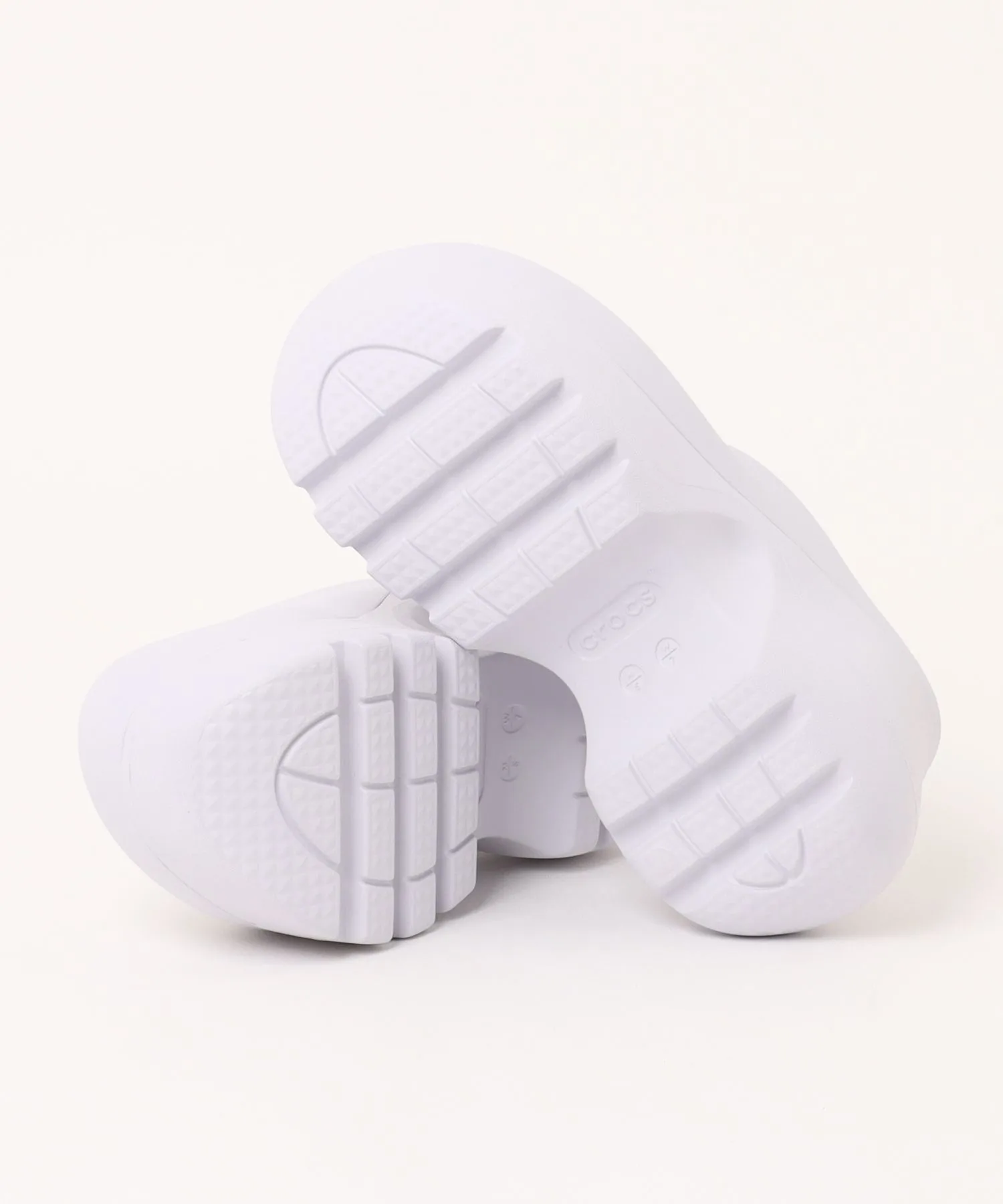 Мужские сандалии на платформе с амортизацией HYDRA CLOG crocs фиолетовые — фото 3