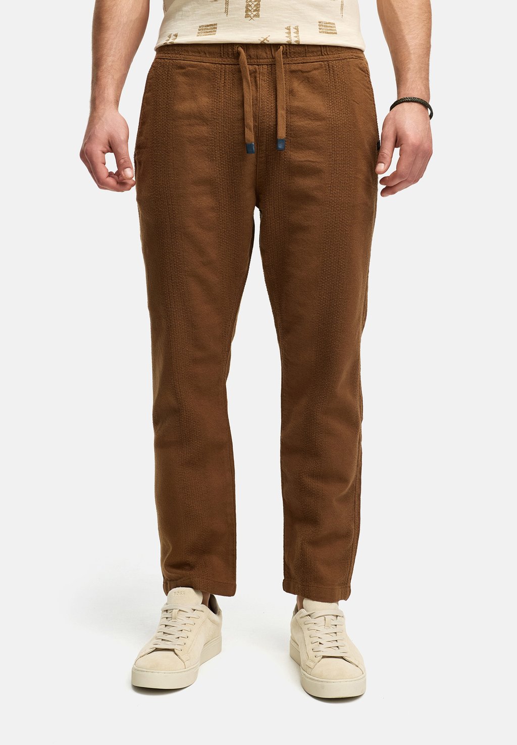 

Брюки INDICODE JEANS, коричневый
