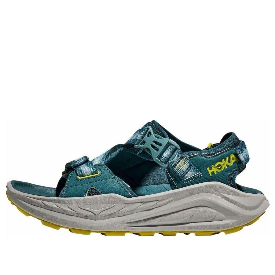 

Сандалии HOKA ONE ONE Infini Hike TC 'Blue Twilight Pea Green', синий