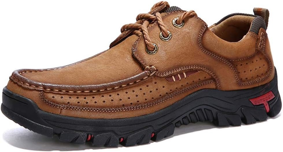 

Мужские кроссовки CERYTHRINA из кожи, легкие, дышащие, повседневные, без шнуровки, с шнуровкой, лоферы для бизнеса, работы и офиса, коричневый