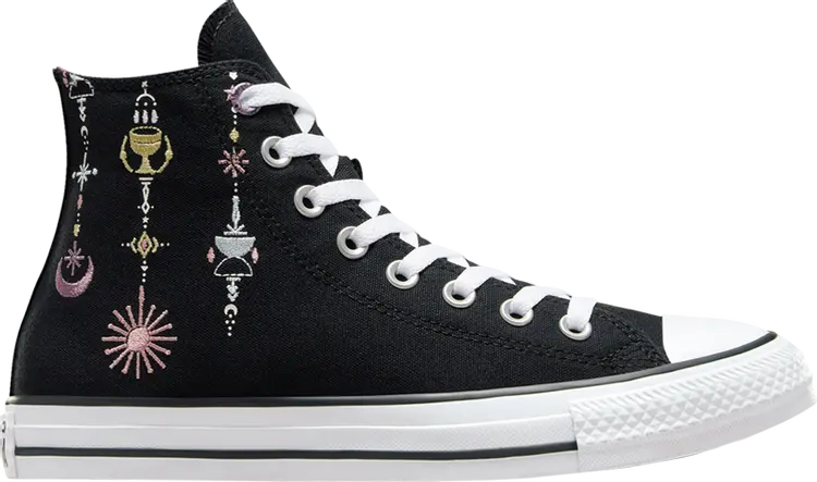 

Кроссовки Chuck Taylor All Star High 'Alchemy Embroidery', черный