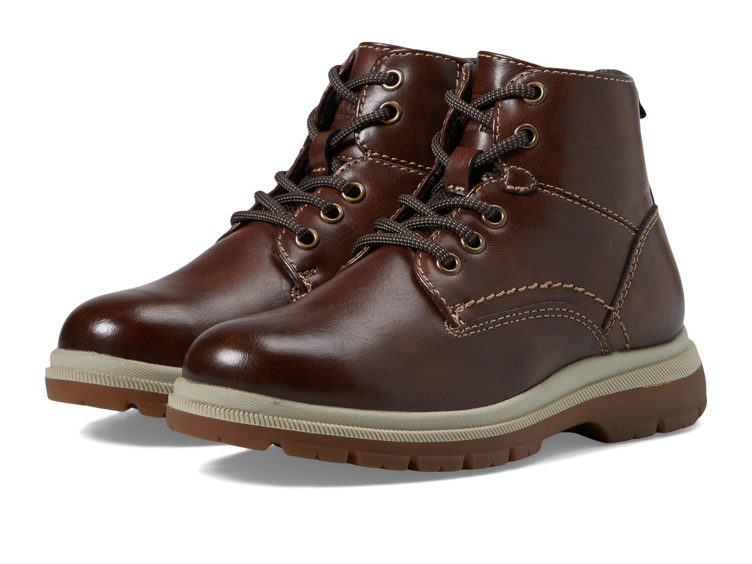 

Ботинки Florsheim Kids Lookout Jr. Plain Toe Lace-Up Boot (Toddler/Little Kid/Big Kid)