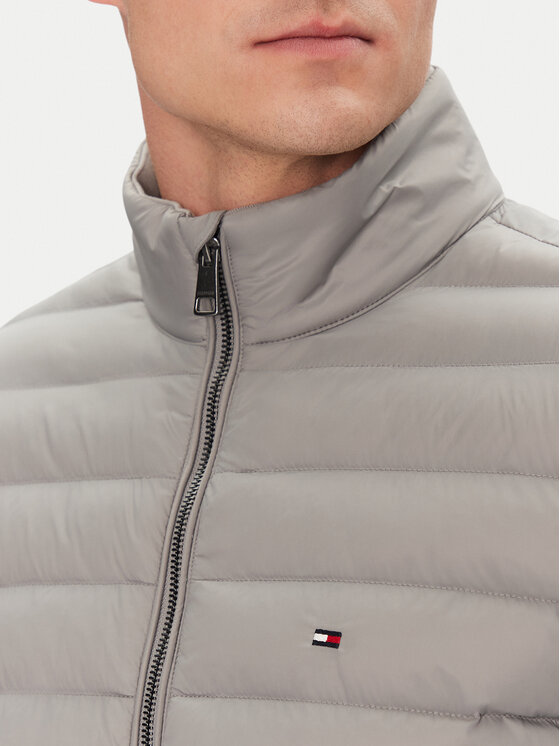 Переходная куртка стандартного кроя MW0MW37461 Tommy Hilfiger, серый — фото 4