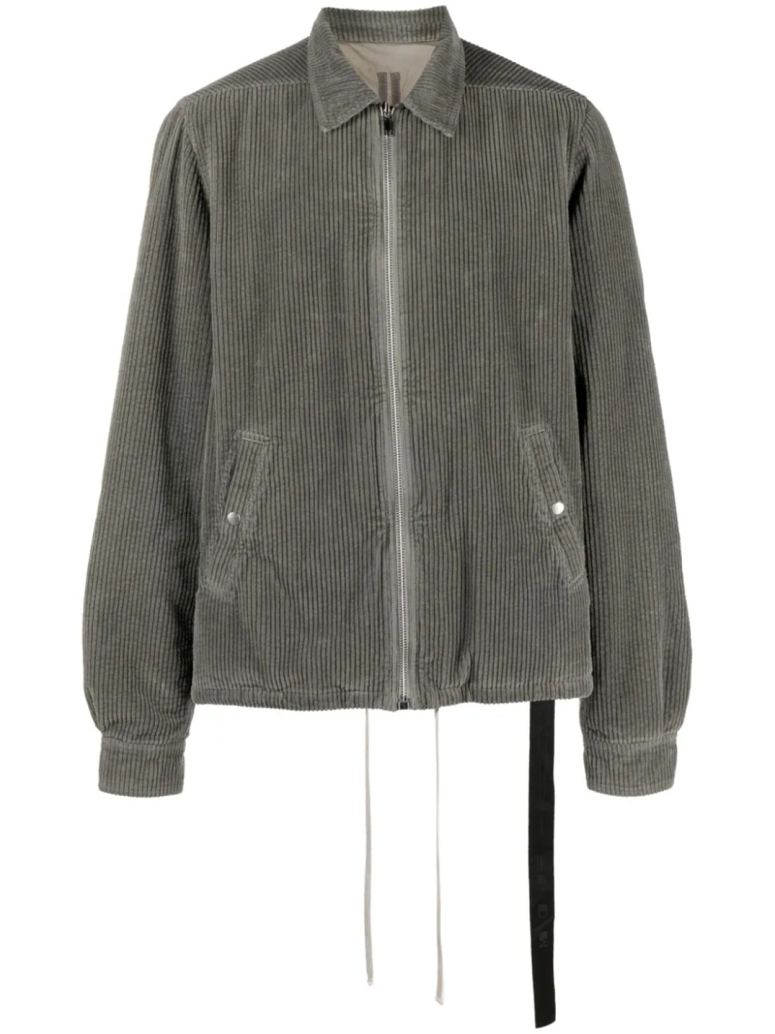 

Rick Owens DRKSHDW вельветовая куртка-рубашка DRKSHDW, серый