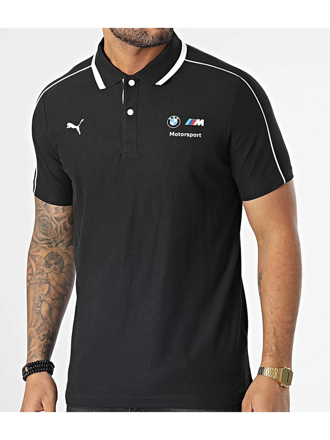 

Футболка Puma BMW MMS Polo, черный