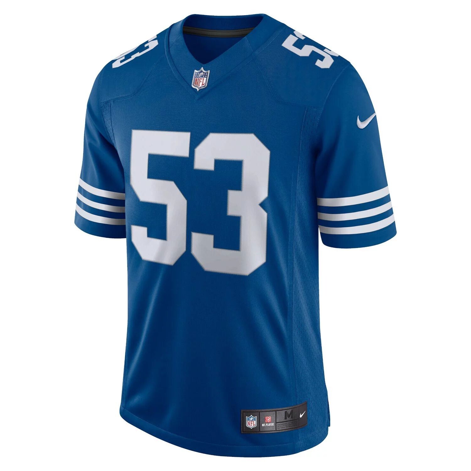 Мужская майка Darius Leonard Royal Indianapolis Colts Alternate Vapor Limited Nike — фото 2
