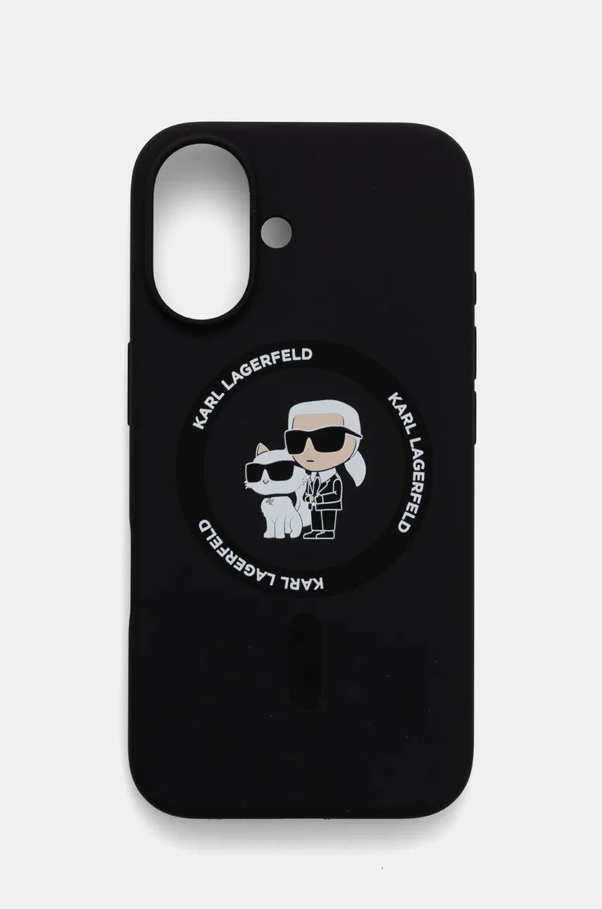 

Чехол Karl Lagerfeld для iPhone 16 6.1, черный