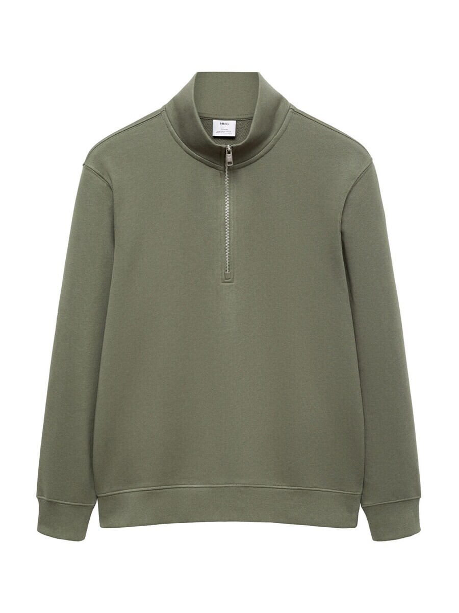 

Свитер MANGO MAN Sweatshirt Winne, темно-зеленый