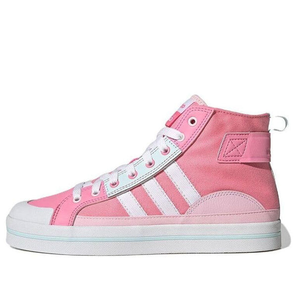 

Кроссовки neo city canvas hi Adidas, розовый