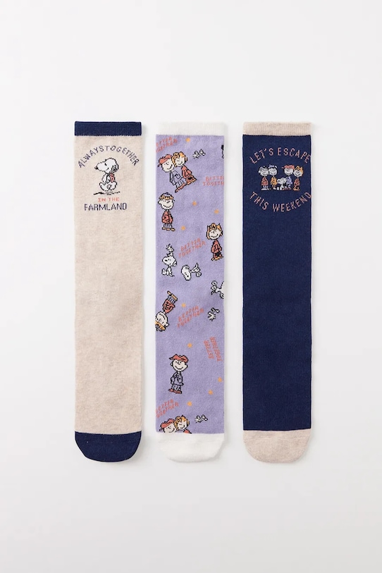 

Хлопковые носки GENERIC SOCKS PACKS 3 пары Women'Secret, темно-синий