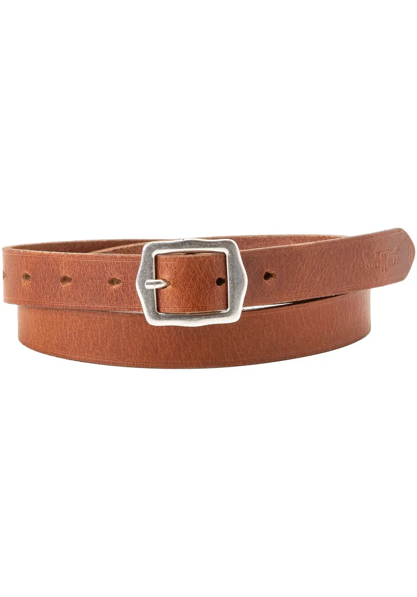 

Кожаный ремень Levi's "ЖЕНСКИЙ LUX LEATHER BELT", цвет Cognac
