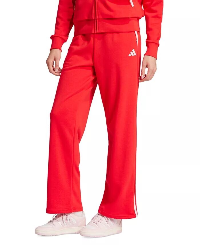 

Женские брюки-карго цвета «Colour Pop» из французского трикотажа adidas, красный
