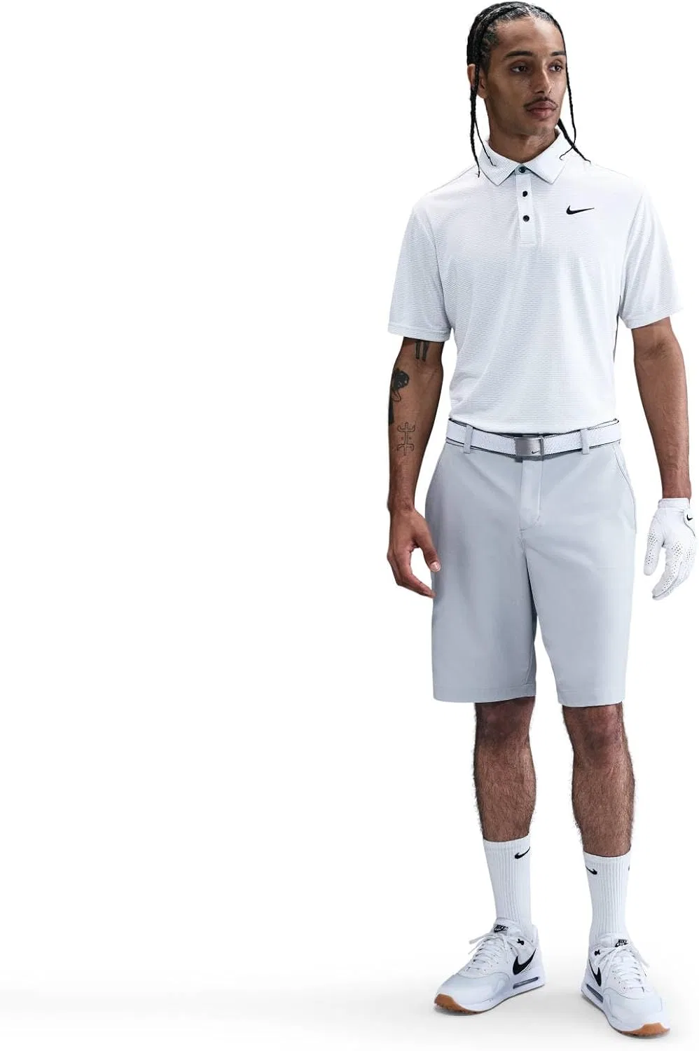 Шорты Nike Dri-FIT, цвет Wolf Grey — фото 2