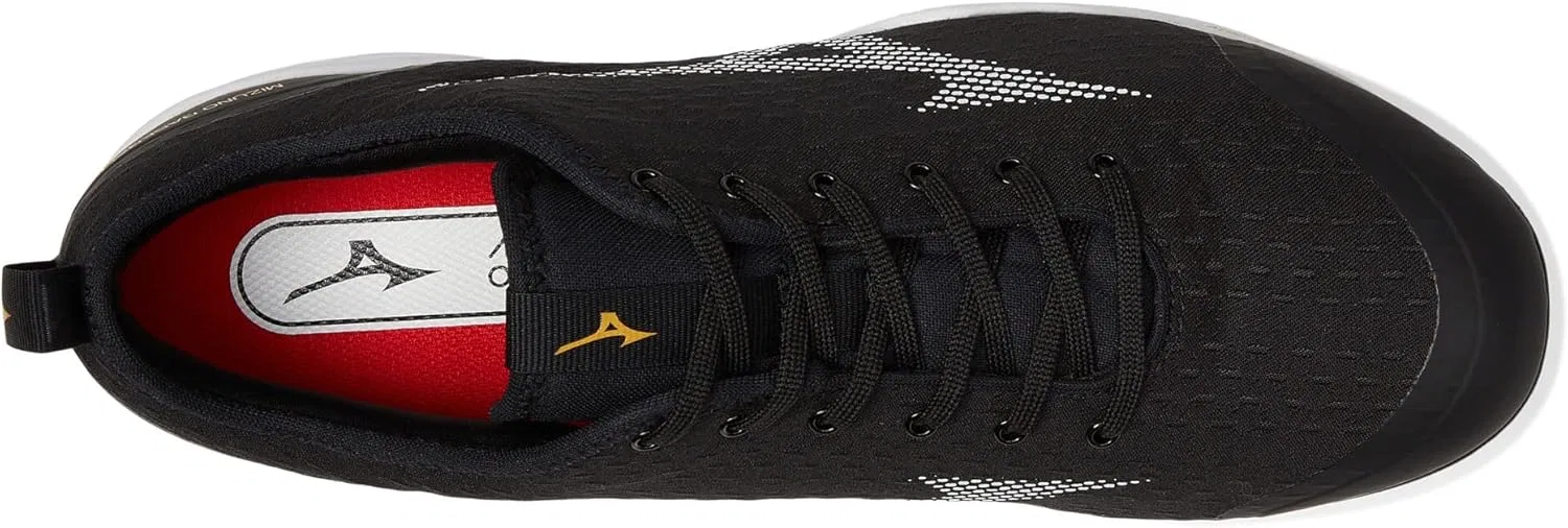 Гимнастические кроссовки Mizuno Dominant 4 для мужчин, Black White — фото 2
