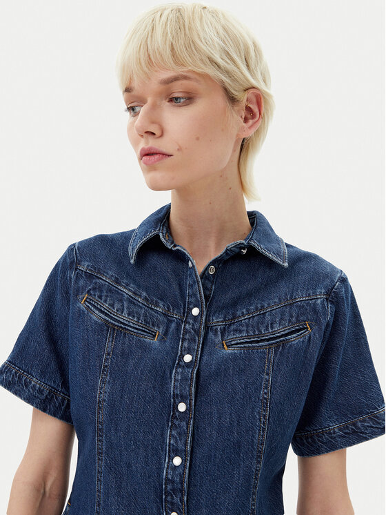 Джинсовое платье стандартного кроя Rinoa 001HR-0000 Levi'S, синий — фото 4