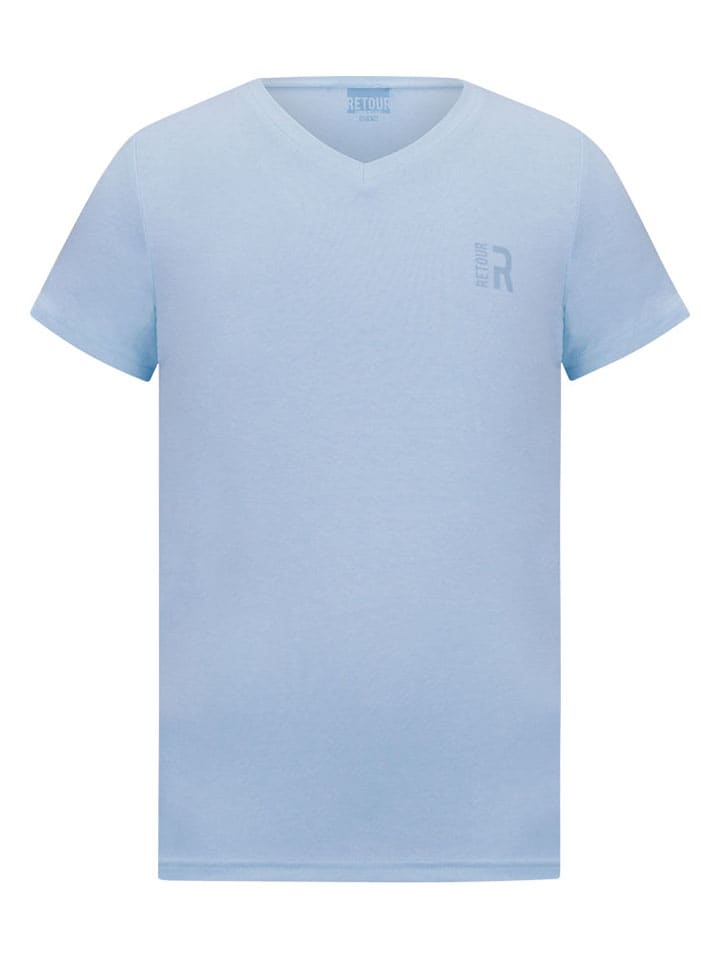 

Футболка Retour, светло-синий