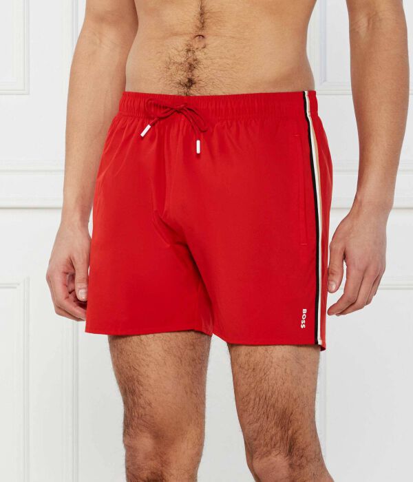 

Культовые шорты для плавания Regular fit Boss, красный