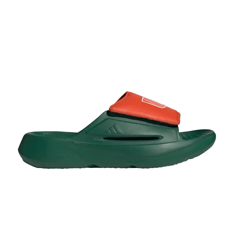 

Шлепанцы Adidas NCAA x Lightblaze Slide, Miami Hurricanes