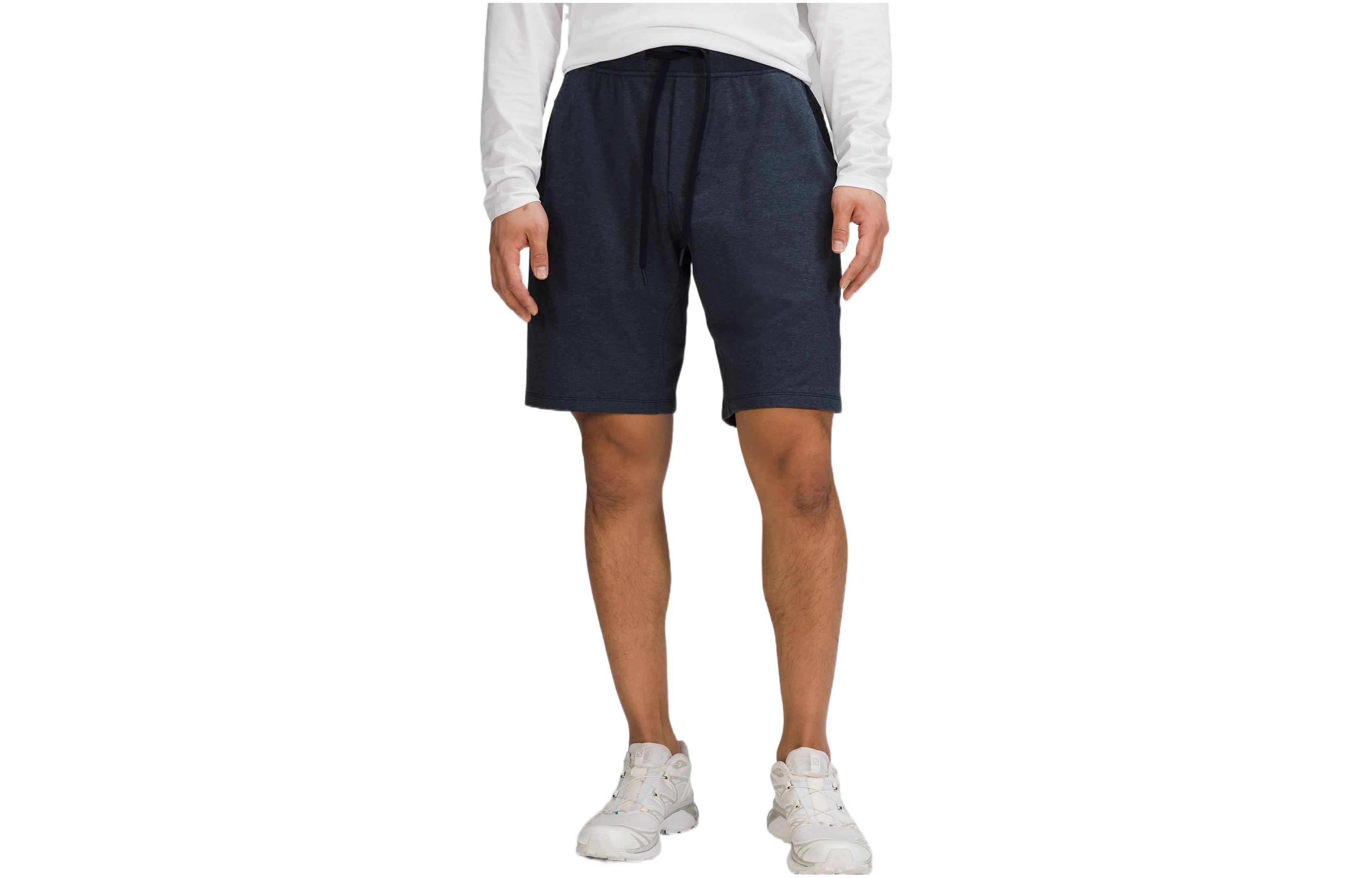 

Спортивные шорты 9 футов мужские Lululemon, Mixed Color Light Gray/Sea Salt Color/HULS