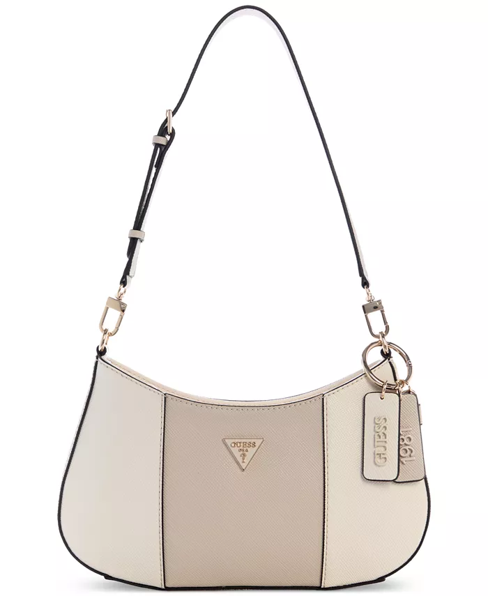 

Сумка через плечо Noelle Top Zip GUESS, белый