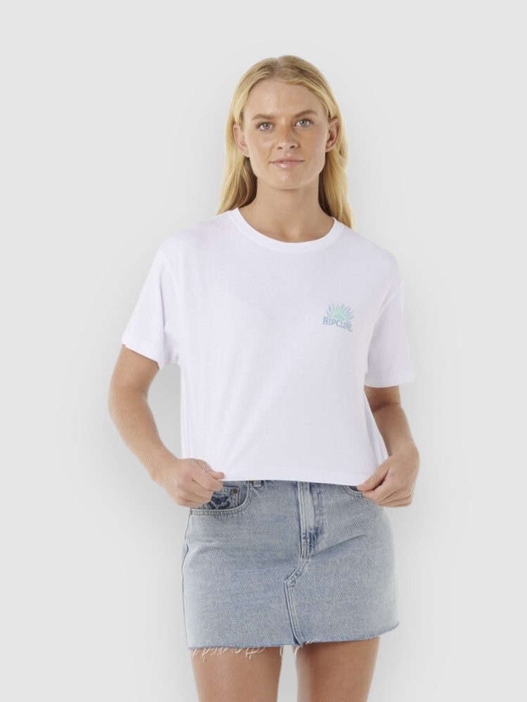

Футболка Rip Curl Sunrise Crop T-Shirt, white