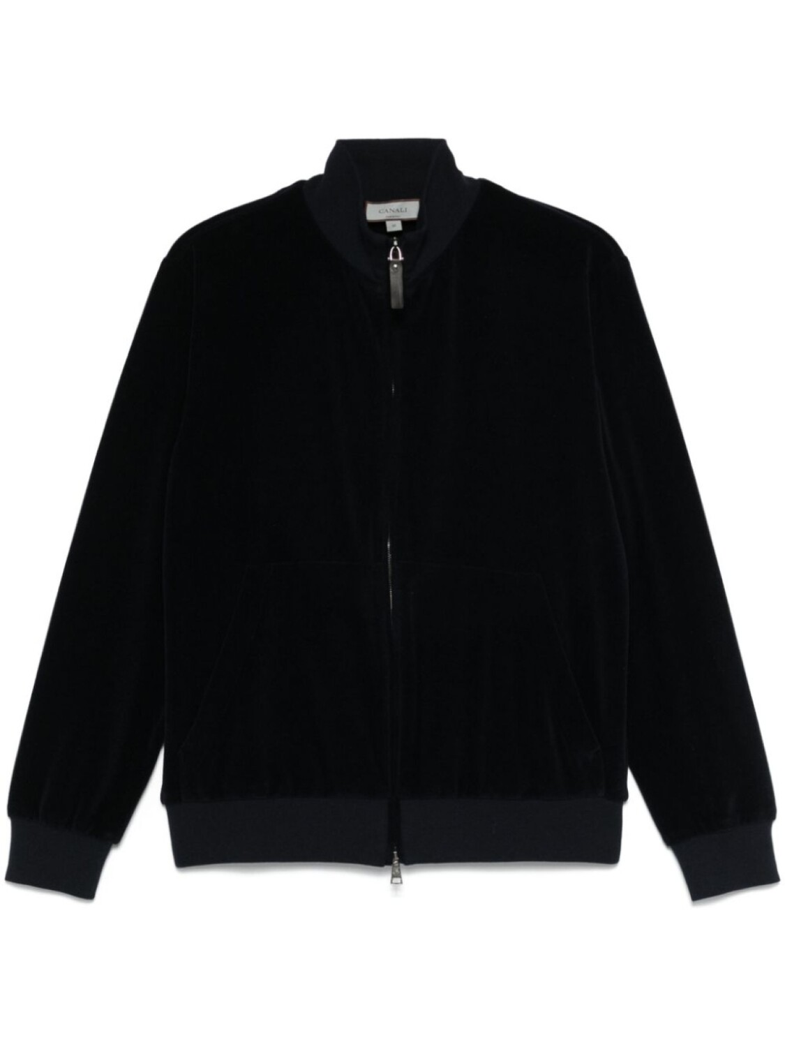 

Бархатная толстовка Canali, синий