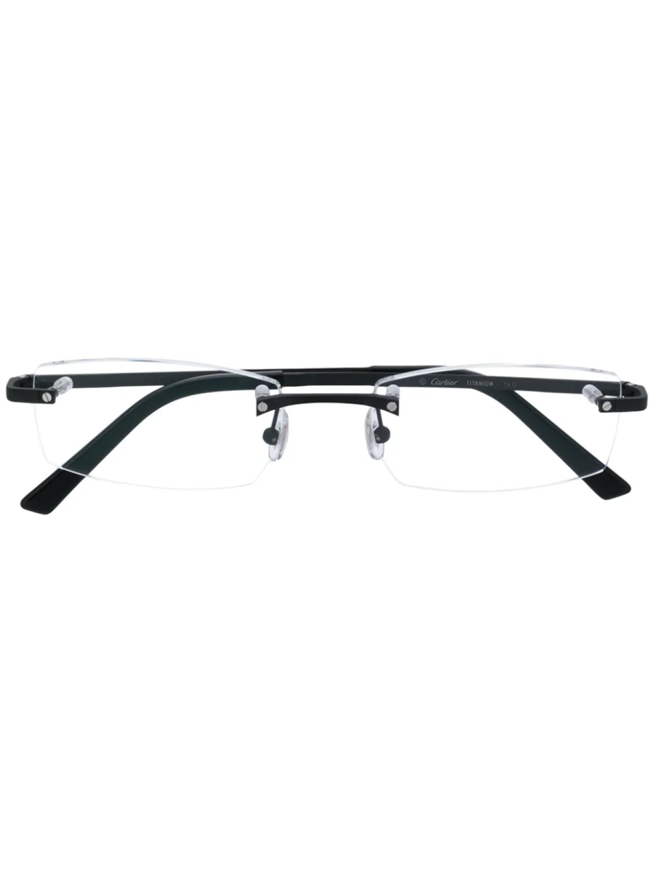 

Очки Santos de Cartier Cartier Eyewear, черный