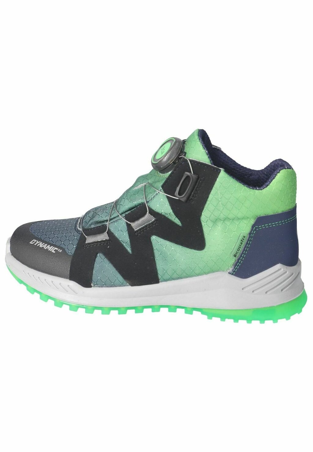 

Высокие кеды Ricosta, цвет nautic limette