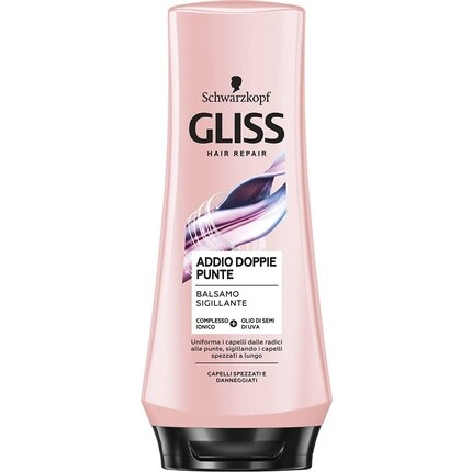 

Schwarzkopf Gliss Goodbye Кондиционер с секущимися кончиками для поврежденных волос с сильным распутывающим эффектом и маслом виноградных косточек 200мл