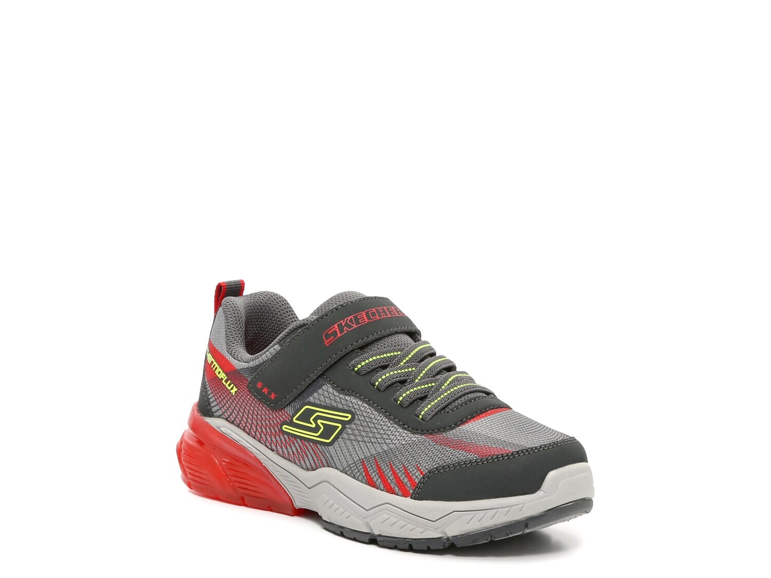 

Слипоны детские Skechers Thermoflux 2.0, серый / красный