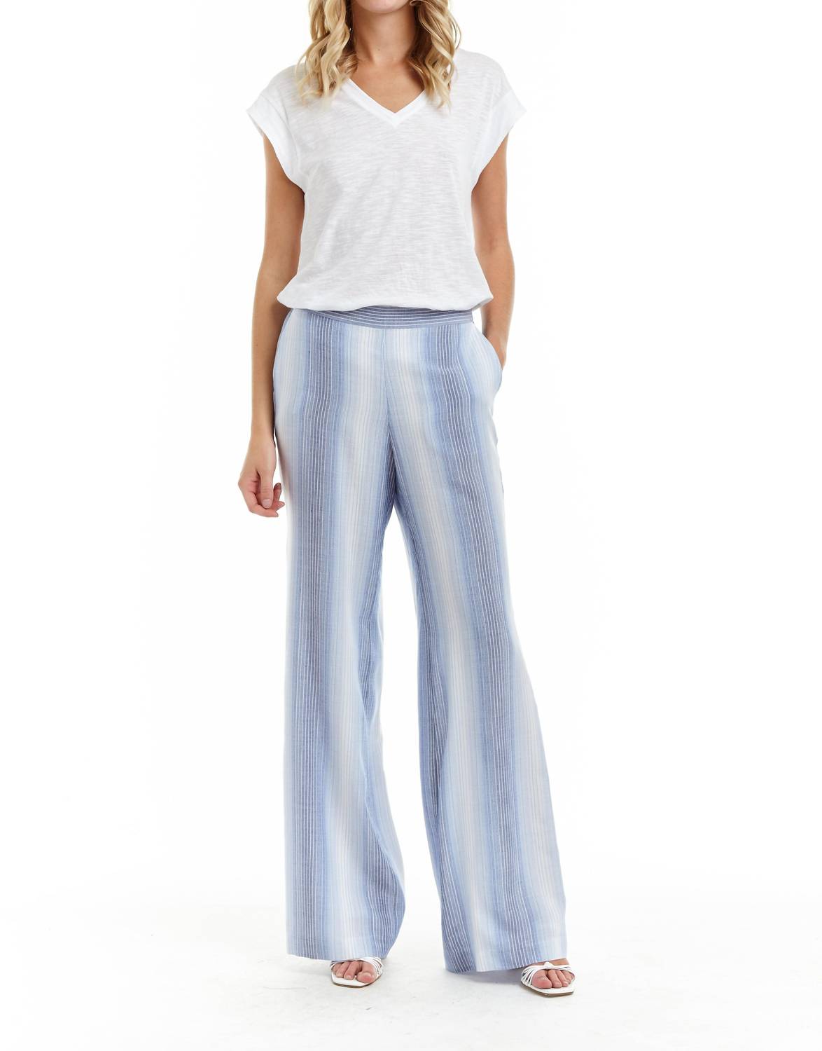 

Брюки Poppy из денима DREW, цвет denim