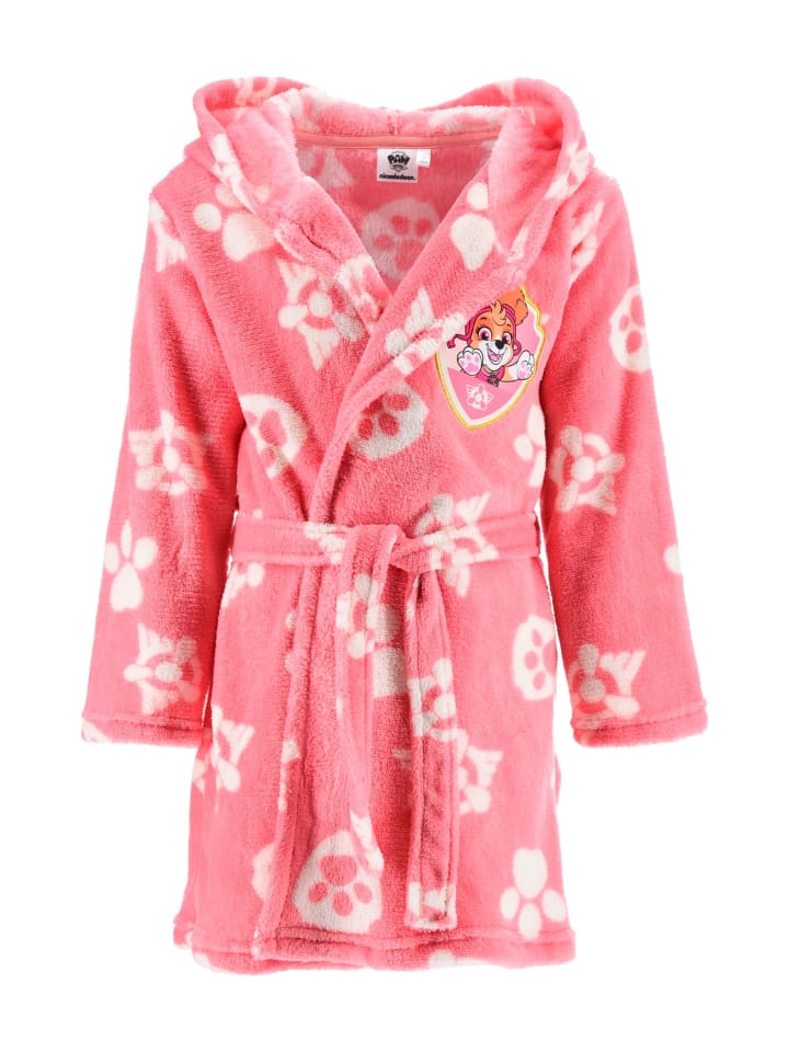 

Paw Patrol Детский банный халат "Щенячий патруль" розового цвета