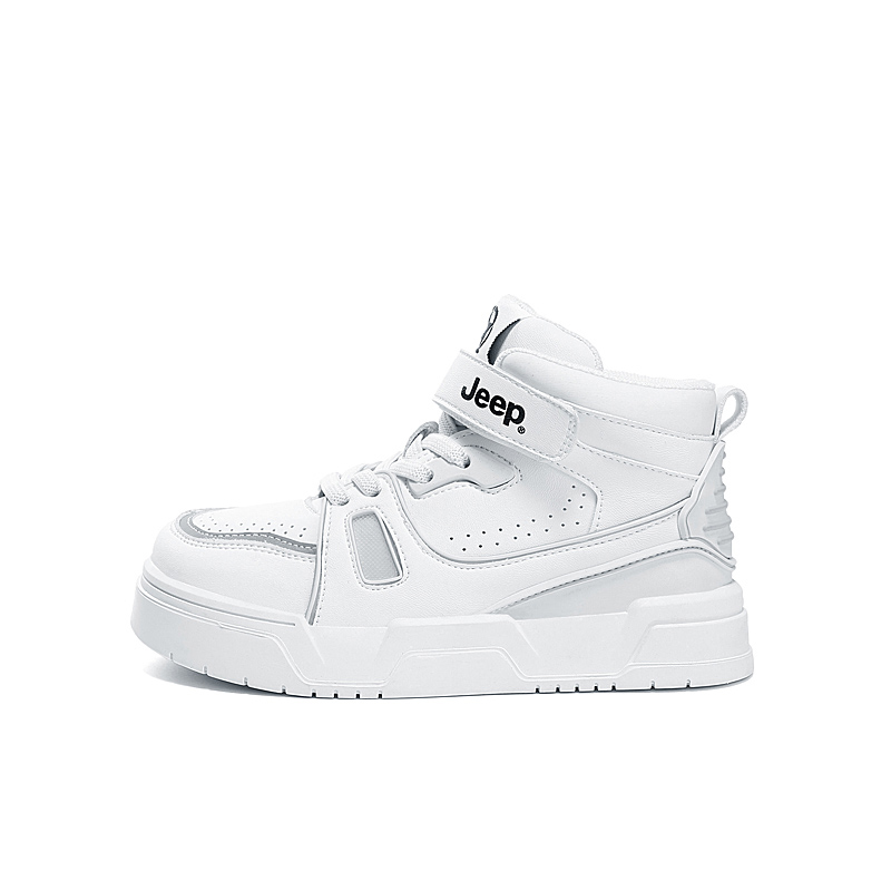 

Детские кроссовки для скейтбординга Kids Mid-top White Jeep, белый