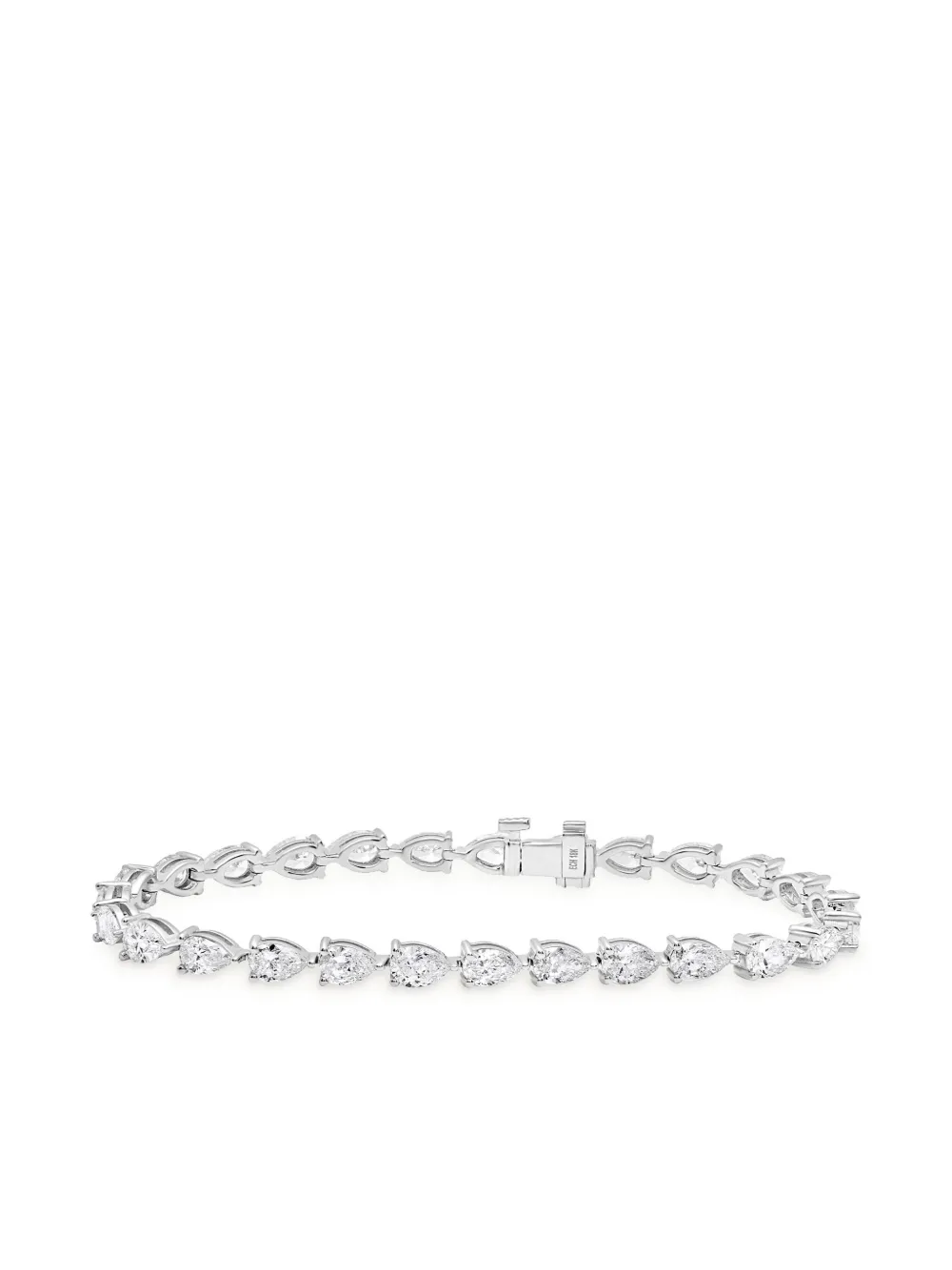 

Браслет из белого золота с бриллиантами Jewels Aficionado, серебряный