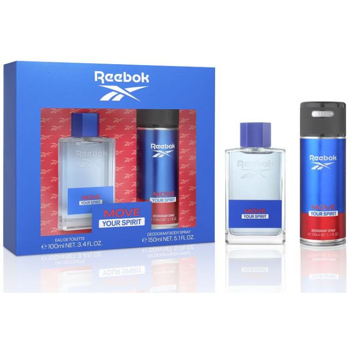 

Туалетная вода унисекс Move Your Spirit EDT Estuche Hombre Reebok, 100 ml