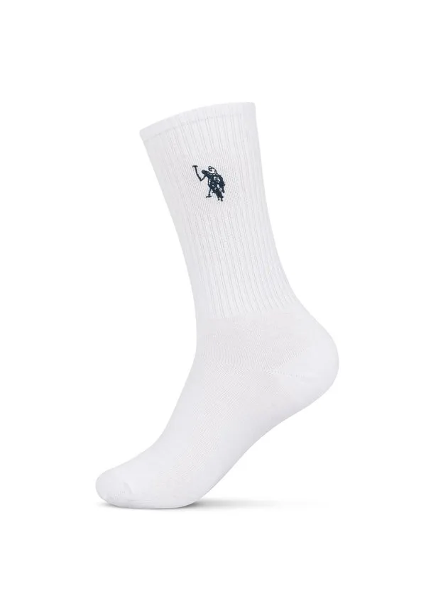 Носки узайна U.S. Polo Assn., Weiss Schwarz Grau Schwarz — фото 4