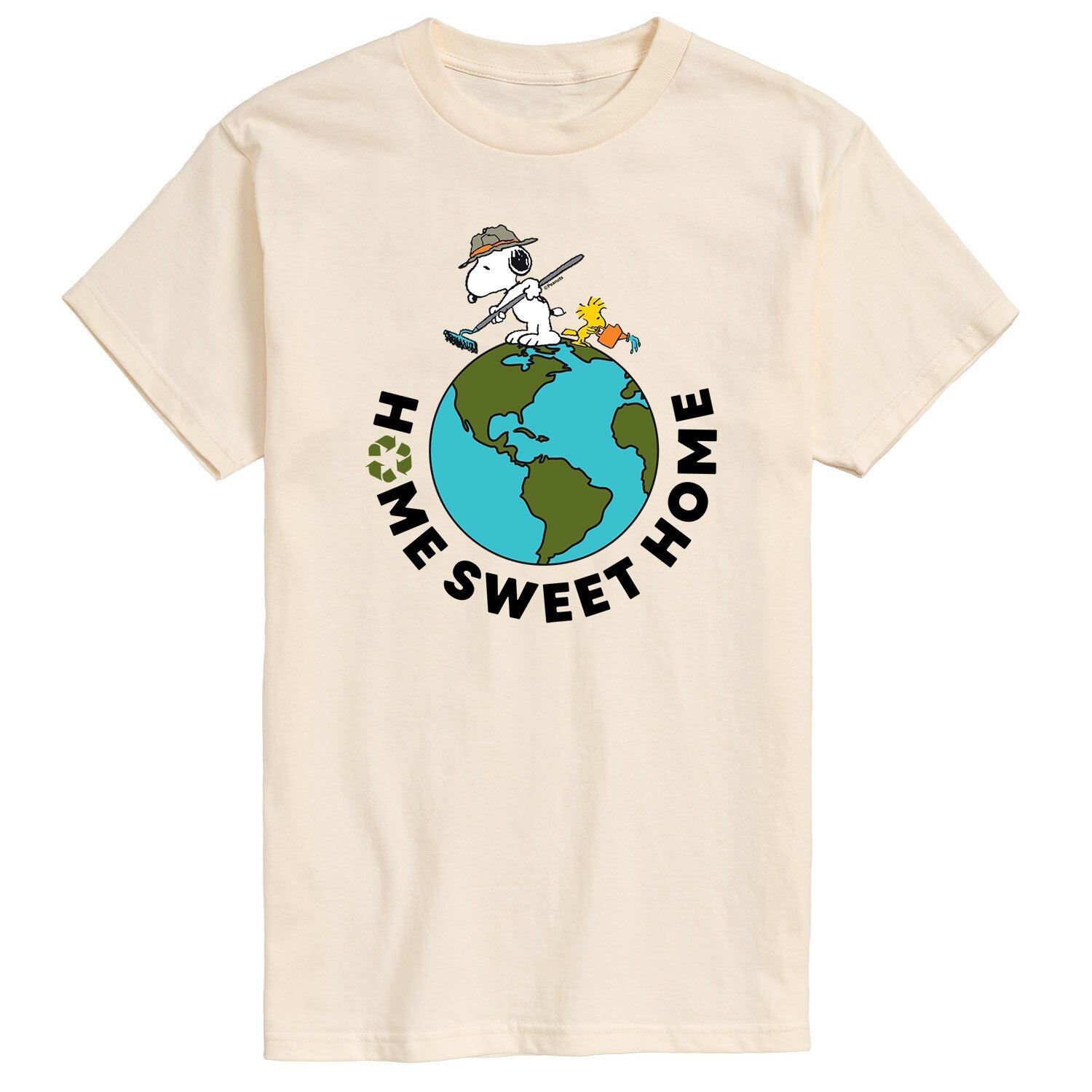 

Мужская футболка Peanuts Home Sweet Home Licensed Character