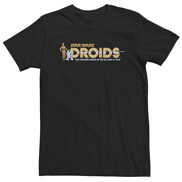 

Футболка Big & tall с логотипом droids Star Wars