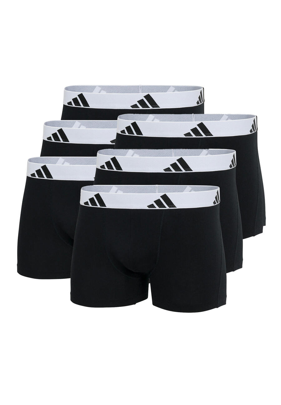 

Мужские трусы-боксеры Adidas Basic Boxer Trunk, комплект из 6 пар