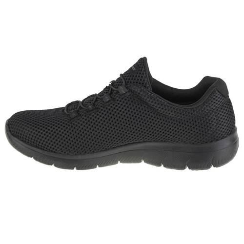 Кроссовки женские Skechers Quick Lapse черные — фото 2