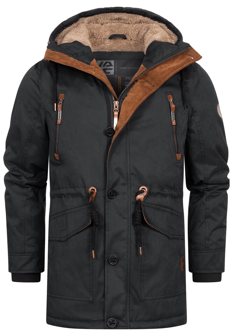 

Зимняя куртка INDICODE JEANS Winter Jacket Gillespie, черный