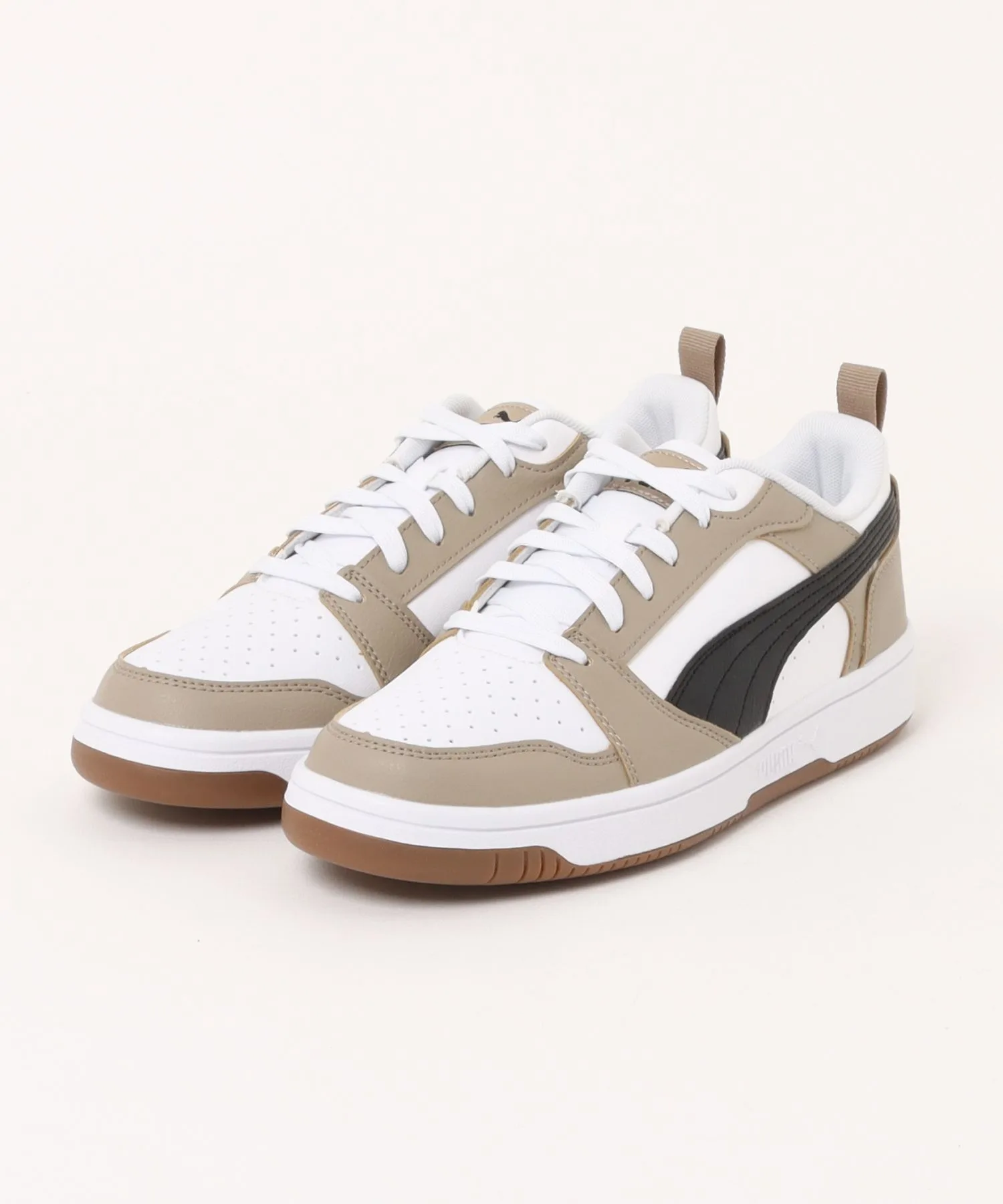 Мужские кроссовки PUMA REBOUND V6 LOW низкие белые