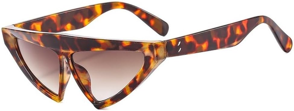 

Винтажные солнцезащитные очки «кошачий глаз» для женщин, треугольные солнцезащитные очки, солнцезащитные очки-абажуры для женщин, защита от ультрафиолета UV400 TVTBBVV, Demi