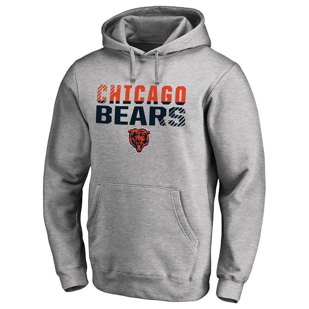 

Мужской пуловер с капюшоном NFL Pro Line Ash Chicago Bears Iconic Collection Fade Out, цвет Brs Grey