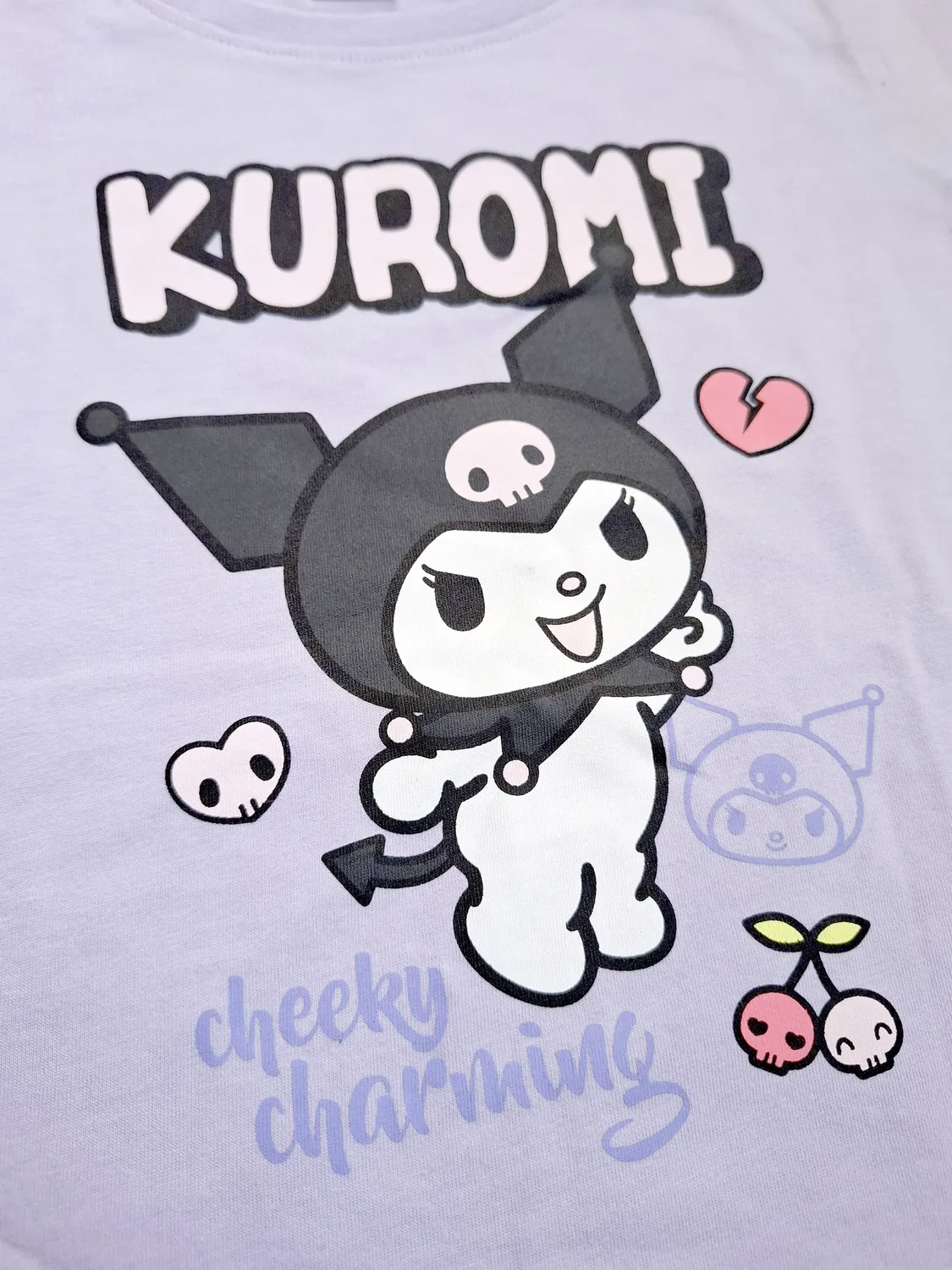 Футболка Hello Kitty, лиловая — фото 4