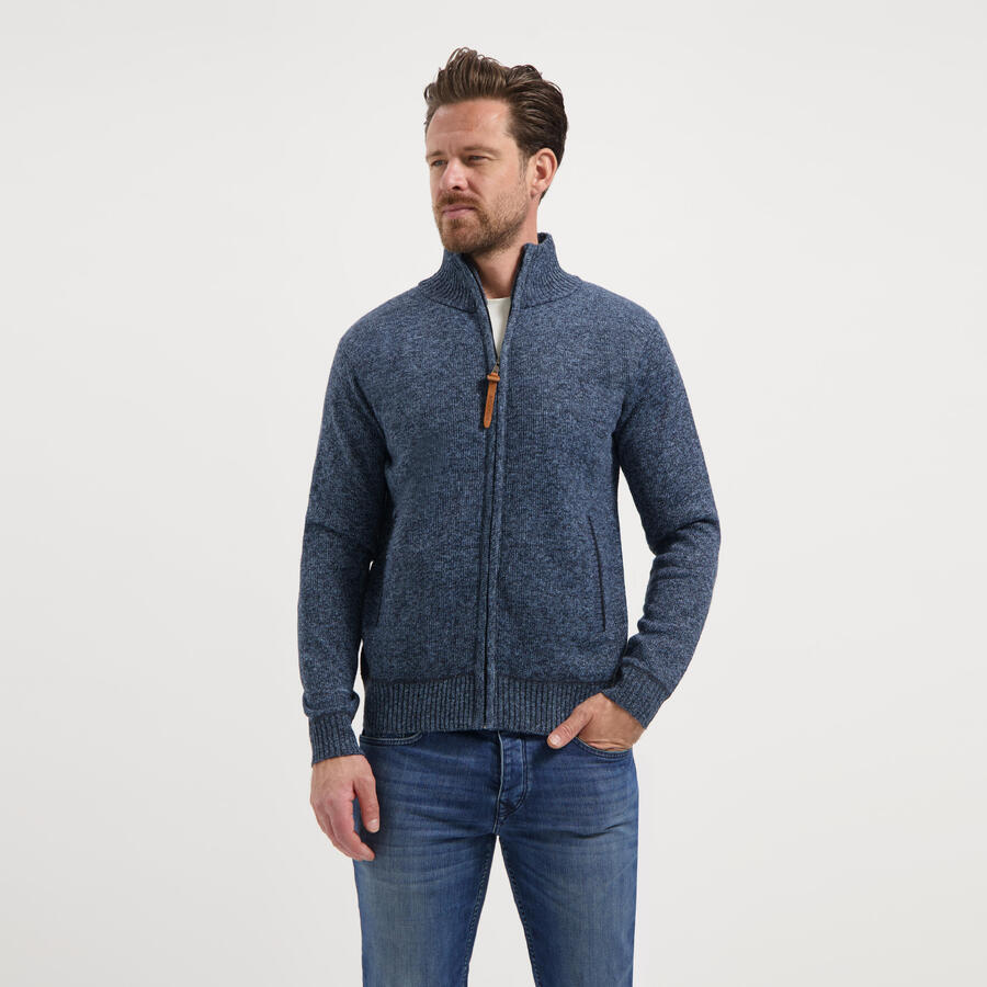 

Мужская флисовая куртка-кардиган MGO Philip, синяя