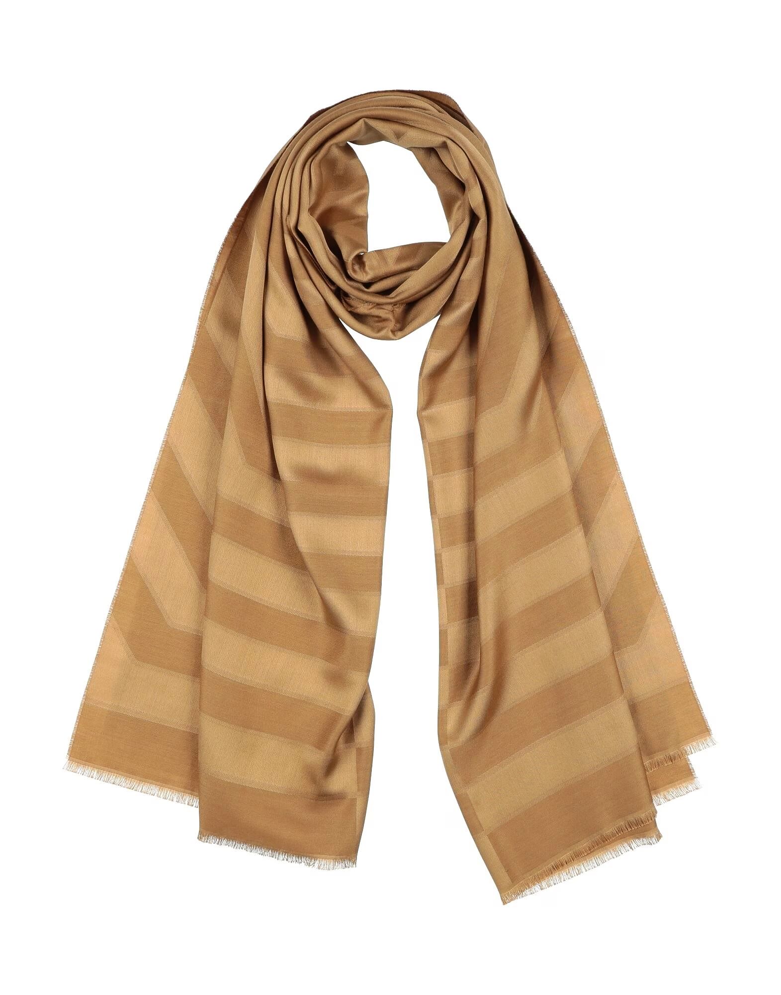 

Шарф Lanvin, коричневый