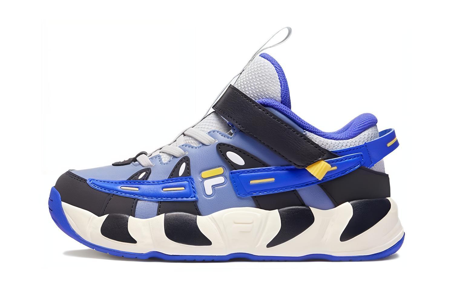 

FILA KIDS Противоскользящие износостойкие детские кроссовки для повседневной носки, синие, черные, детские