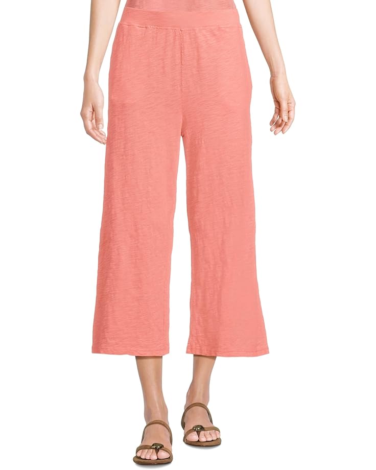 

Брюки Mod-o-doc Wide Leg Cropped Pants, цвет Coral Bliss